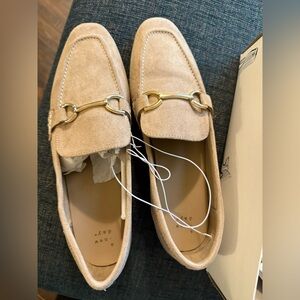 Tan loafers